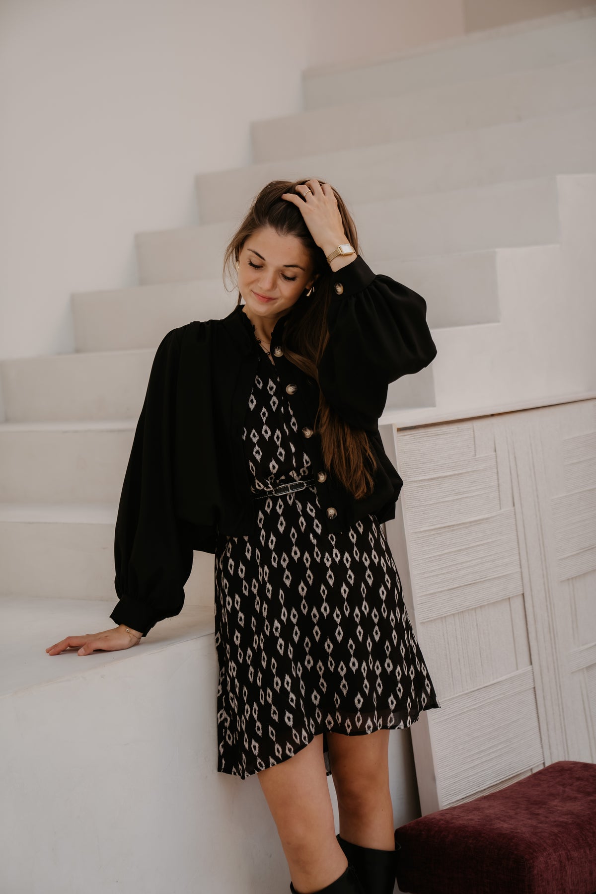 Felise Bomber Black