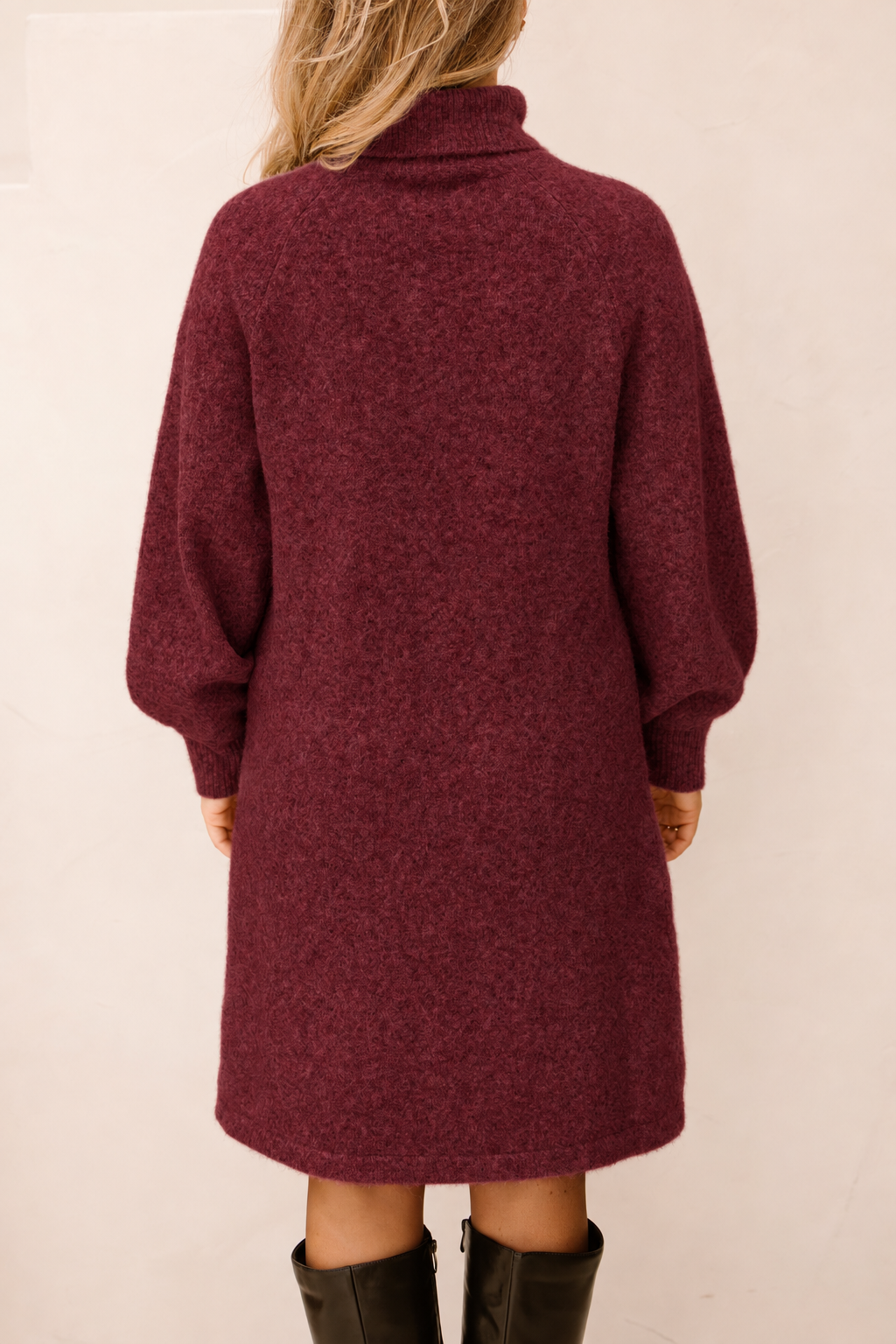 Adora sweater dress bordeaux
