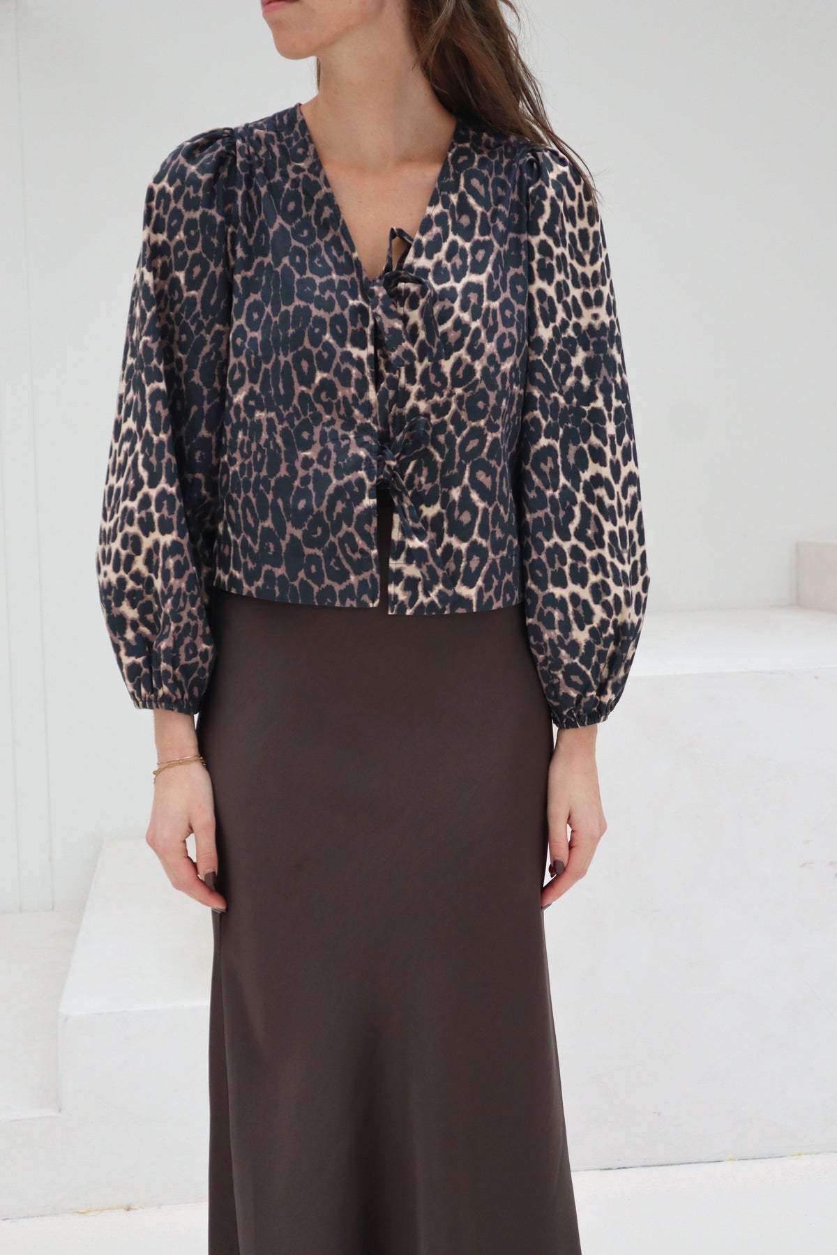 Tova leopard blouse NN