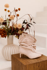 Lissabon ankle boots beige suede