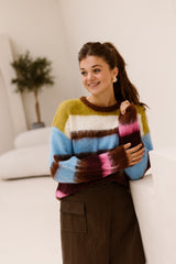 Jula sweater multicolor