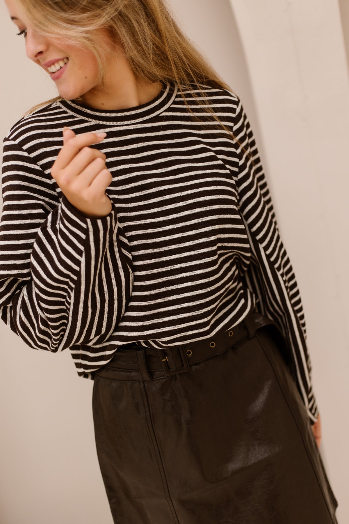 MschSofia Sweatshirt STP Mole/Oatmeal