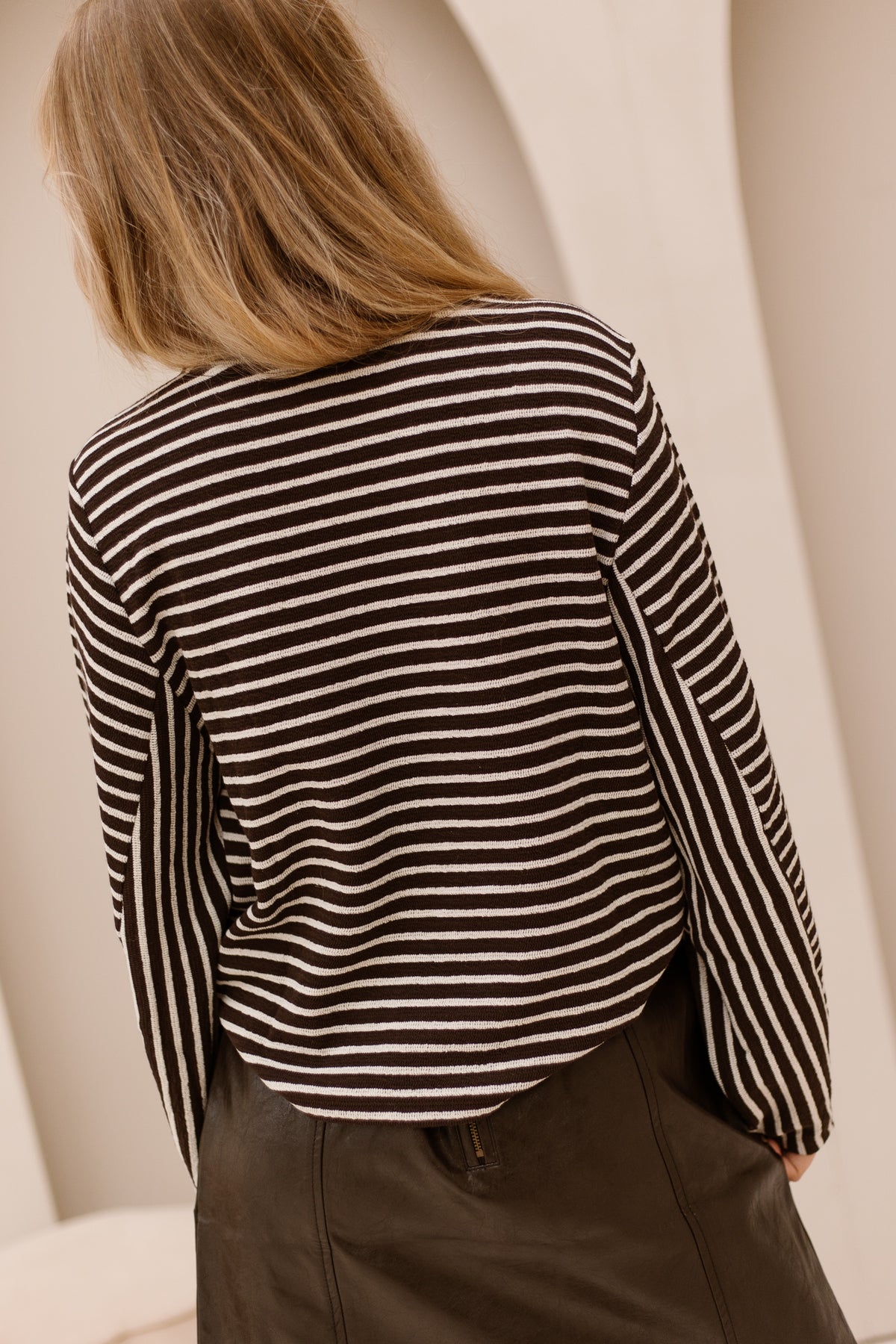 MschSofia Sweatshirt STP Mole/Oatmeal