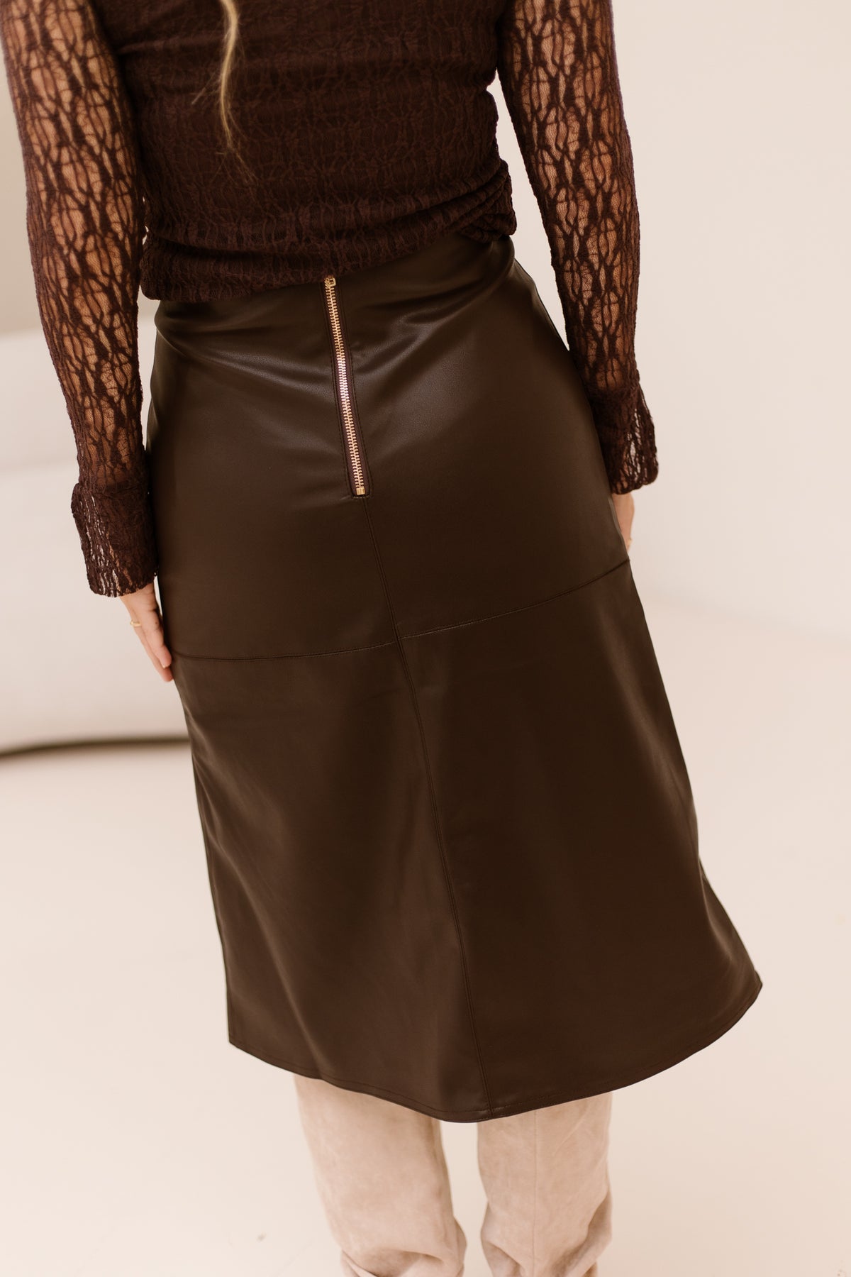 Farah Skirt Brown