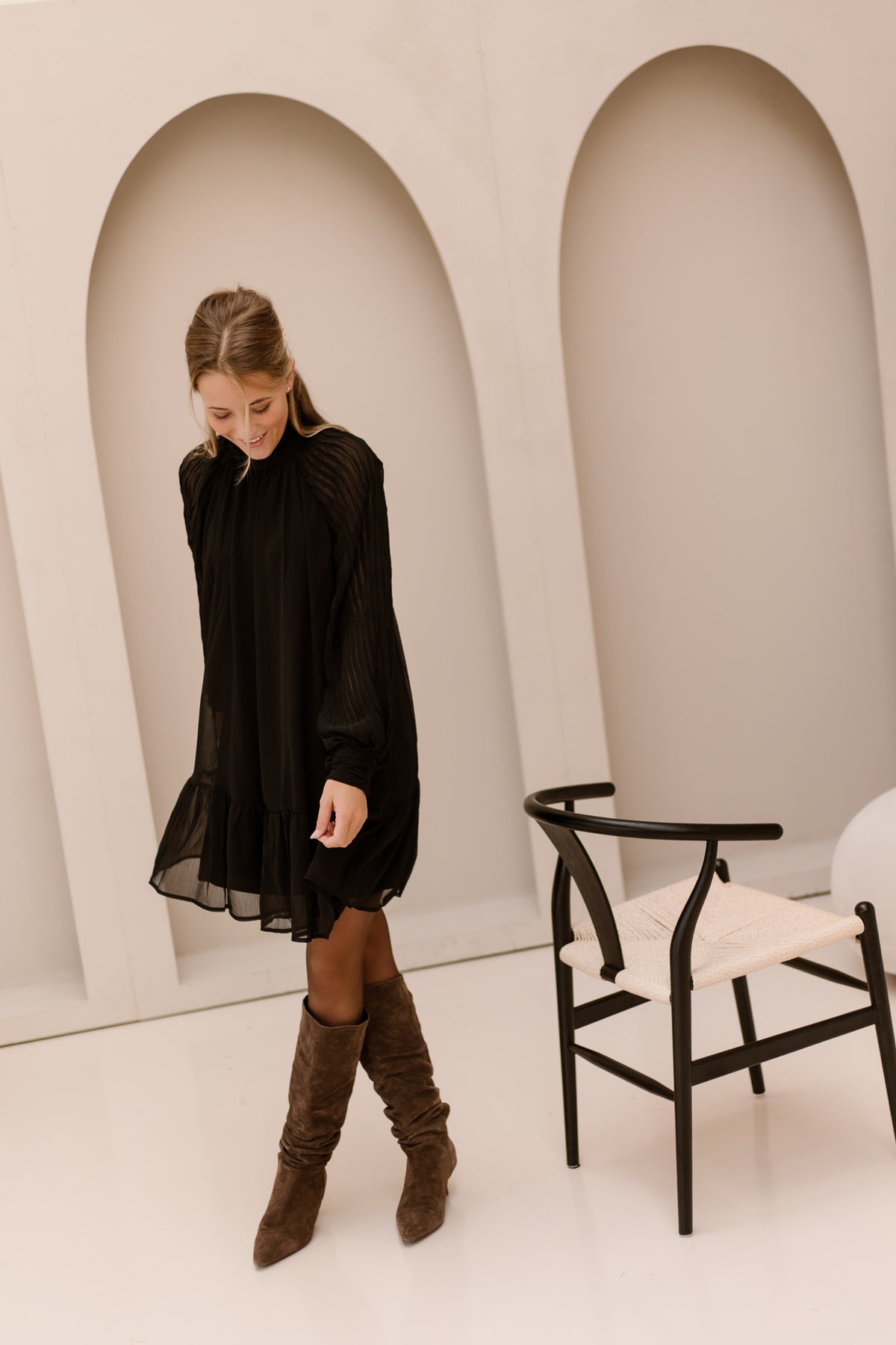 YASOlera LS Dress Black