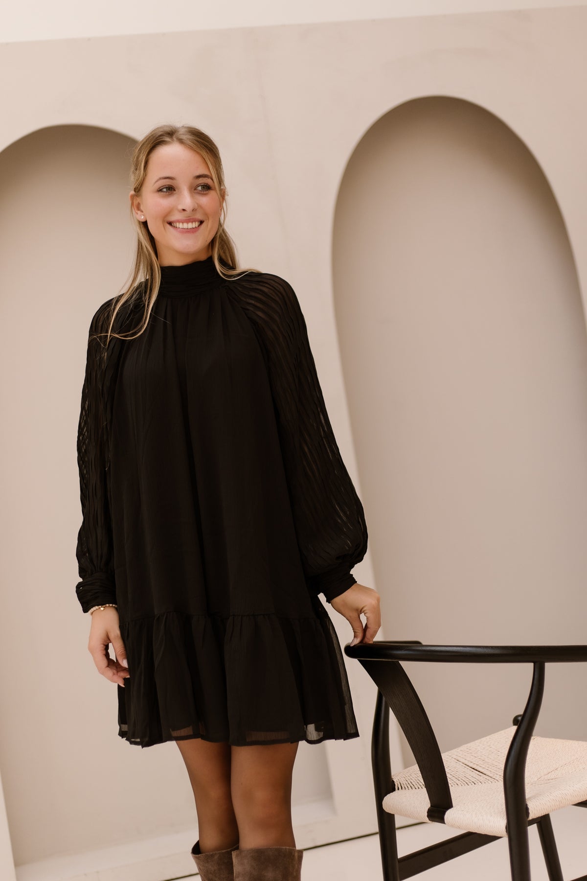 YASOlera LS Dress Black