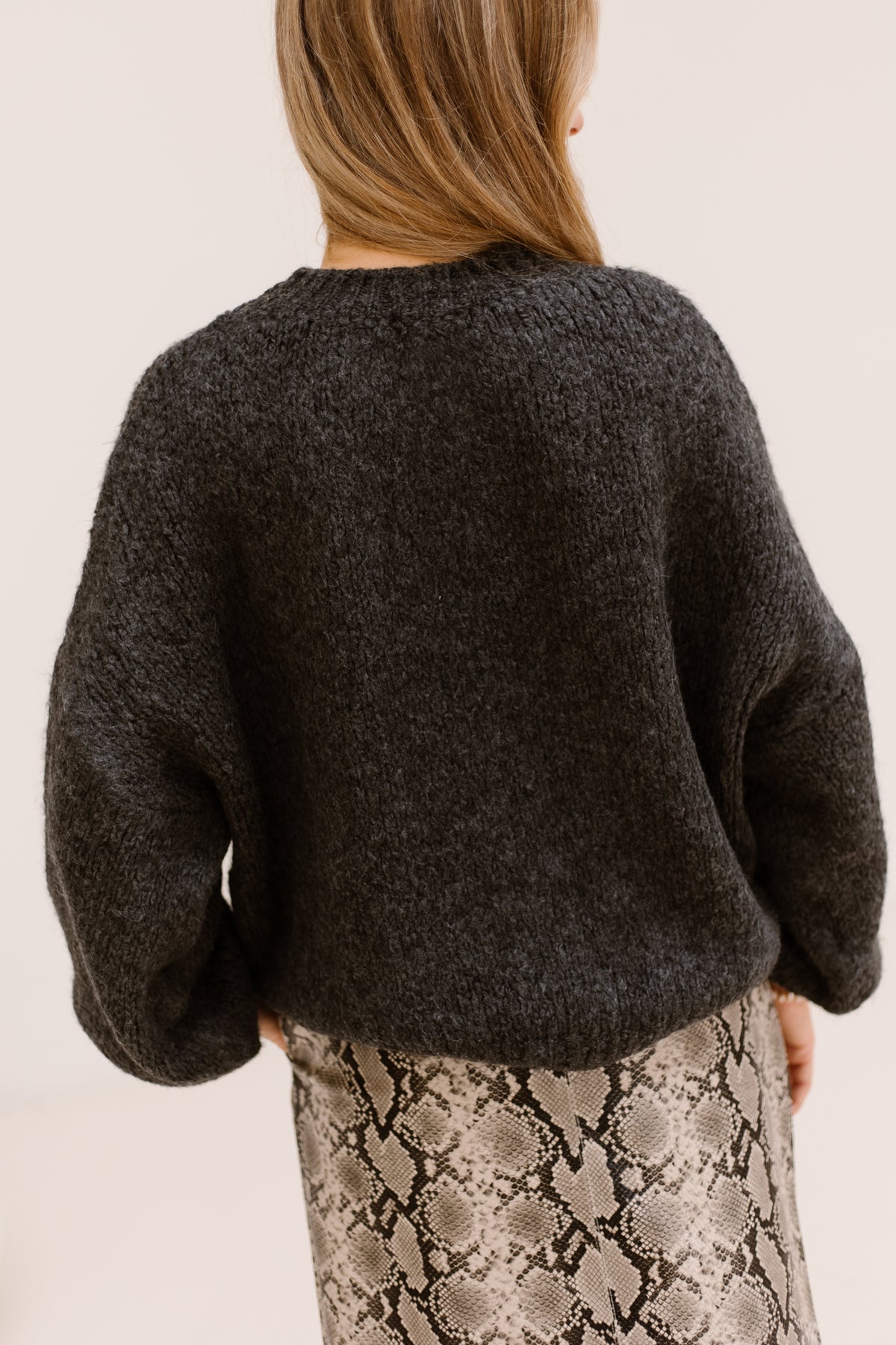 Wendy sweater dark grey