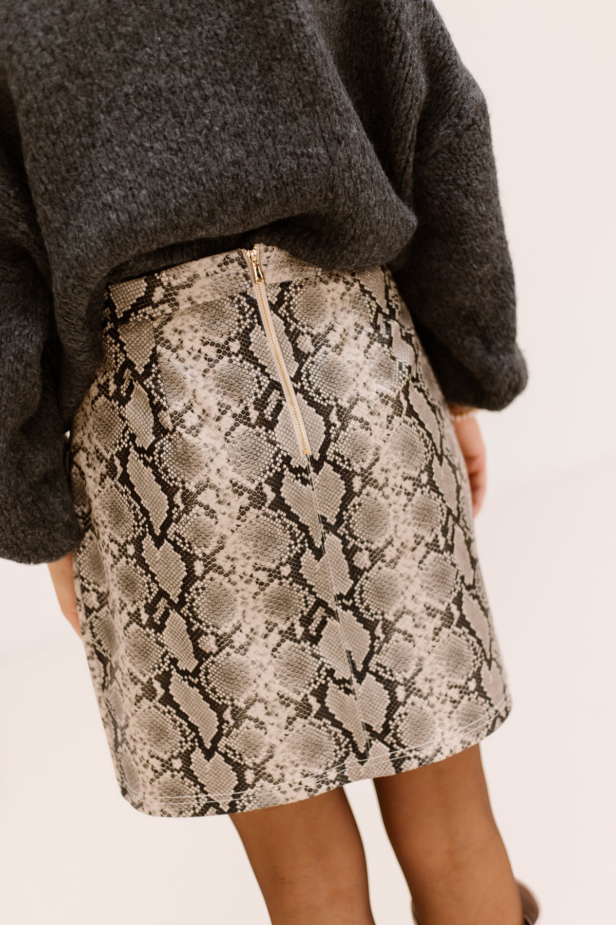 Mady Skirt Wood Ash
