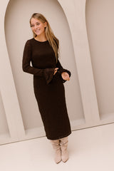 Daisy Dress Dark Chocolate