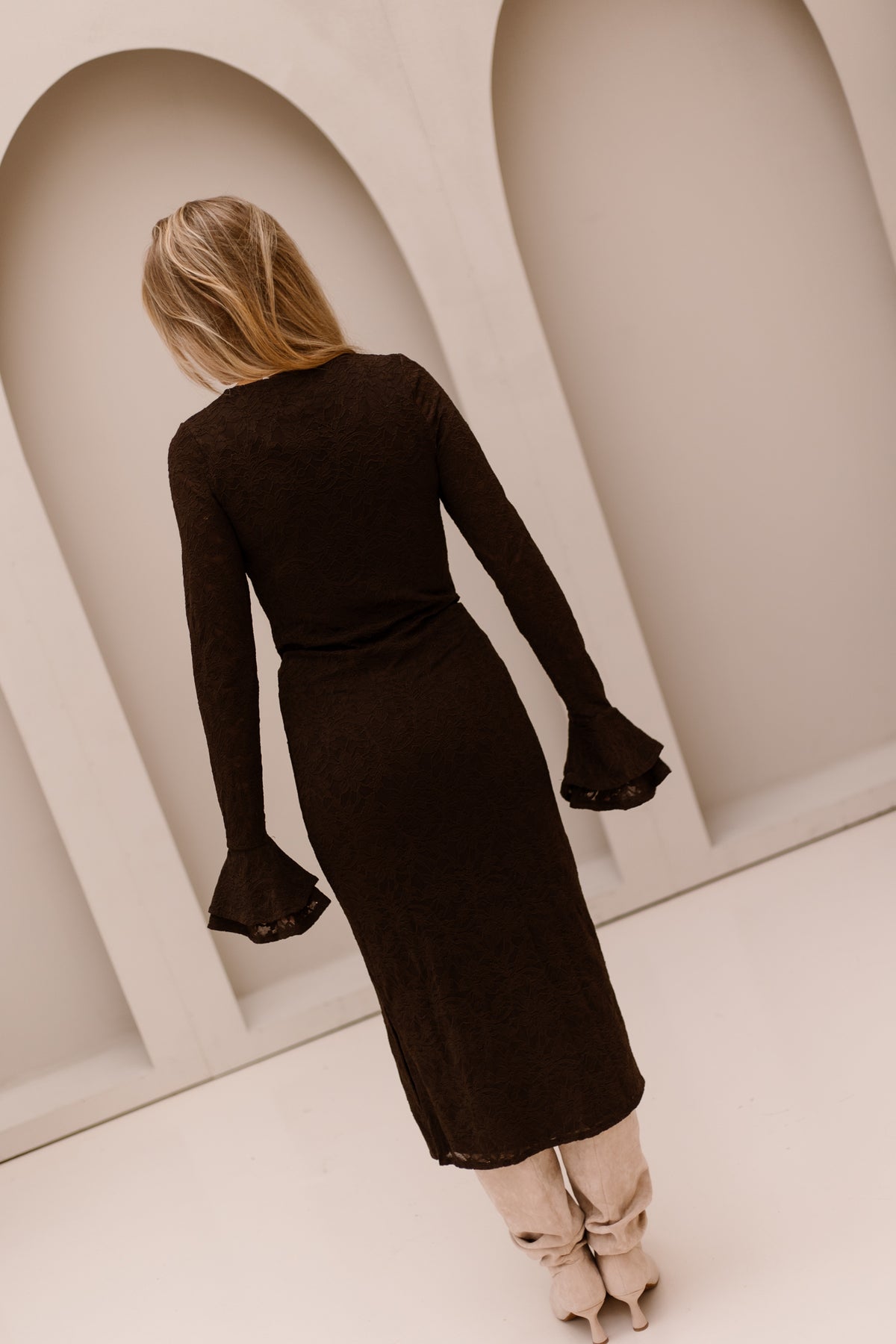 Daisy Dress Dark Chocolate