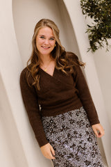 Mschbondie Hope V Pullover Hot Fudge