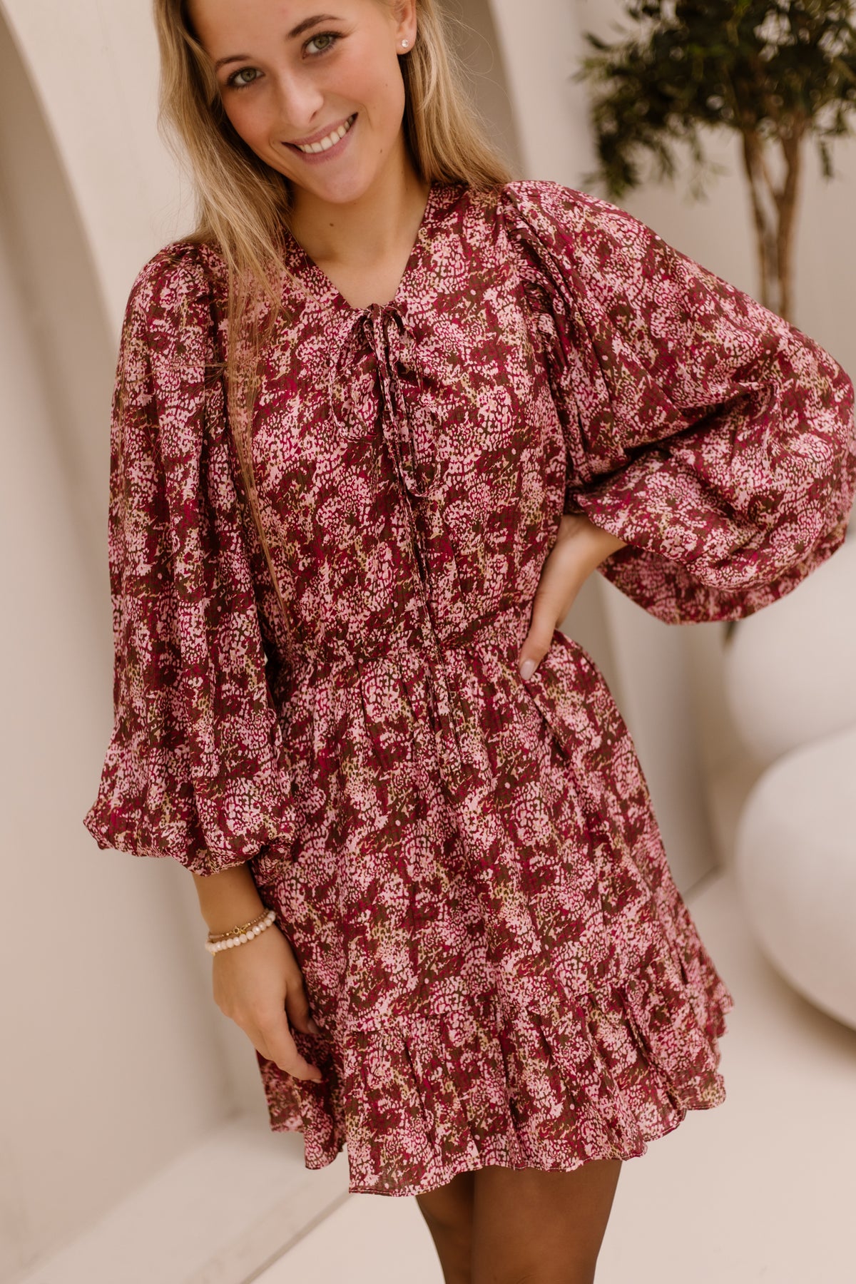 Flo Dress Tango Blush/Piggy pink