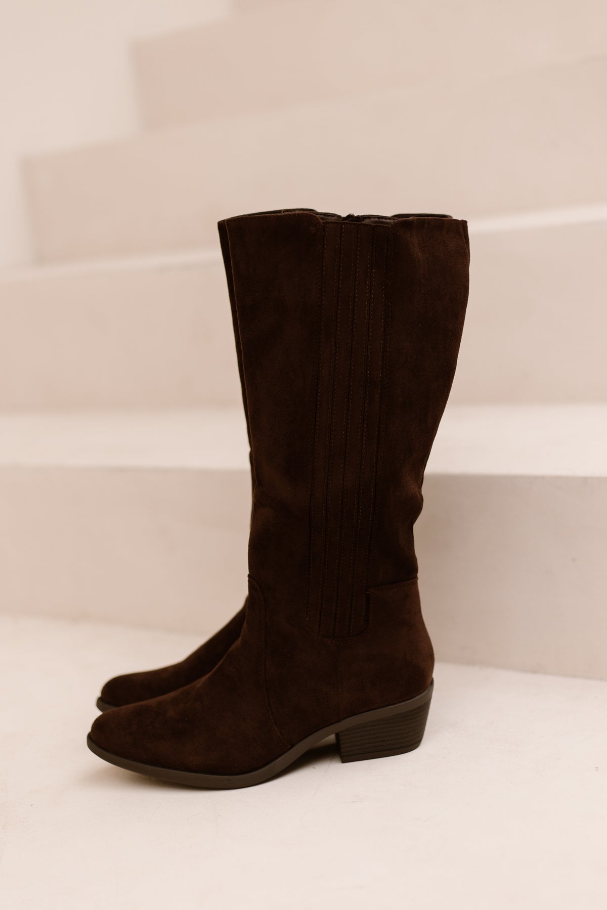 Haarlem Suede Boots Brown