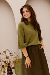 Fieke top green