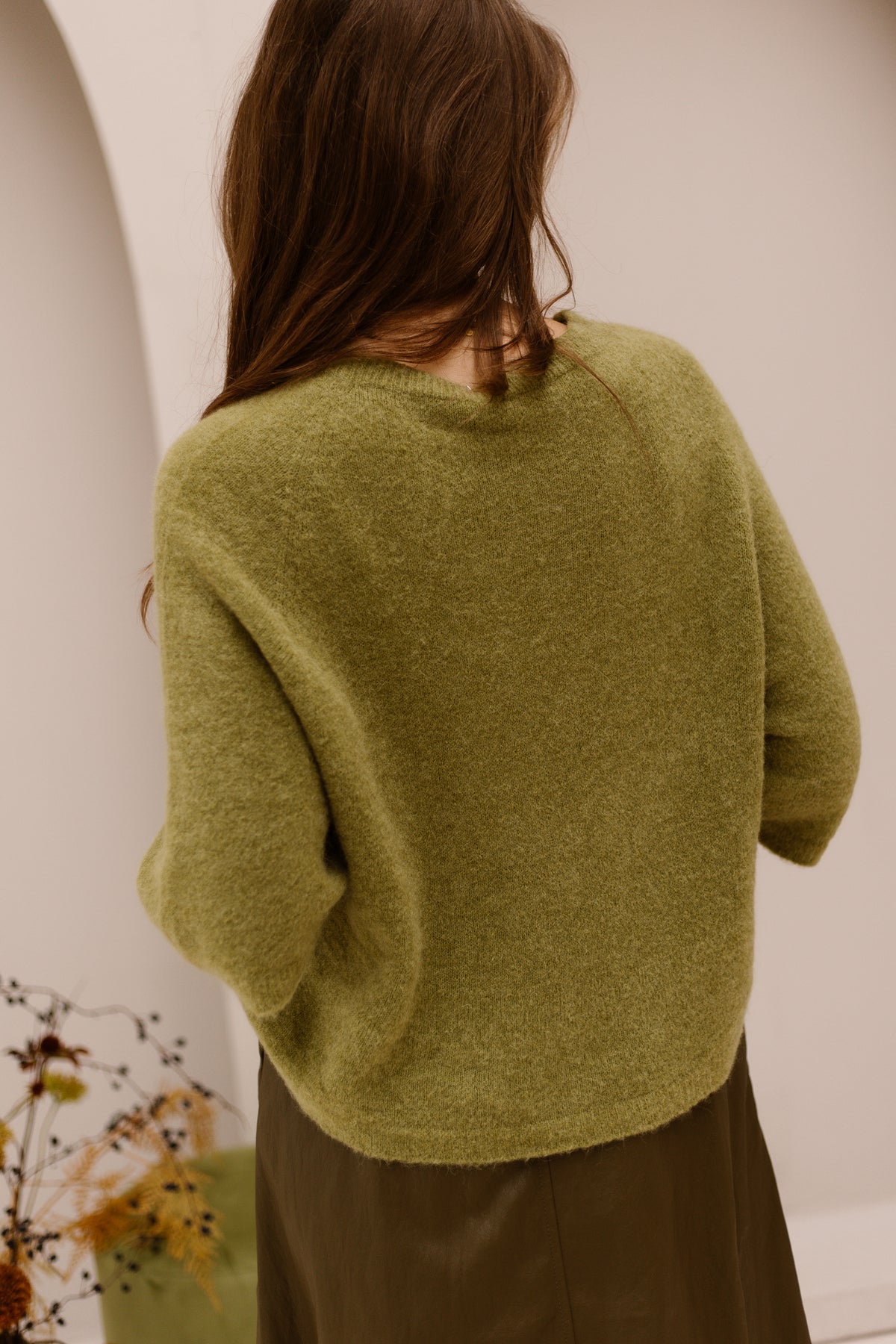 Fieke top green