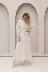 MSCHVanessa Skirt White Onyx