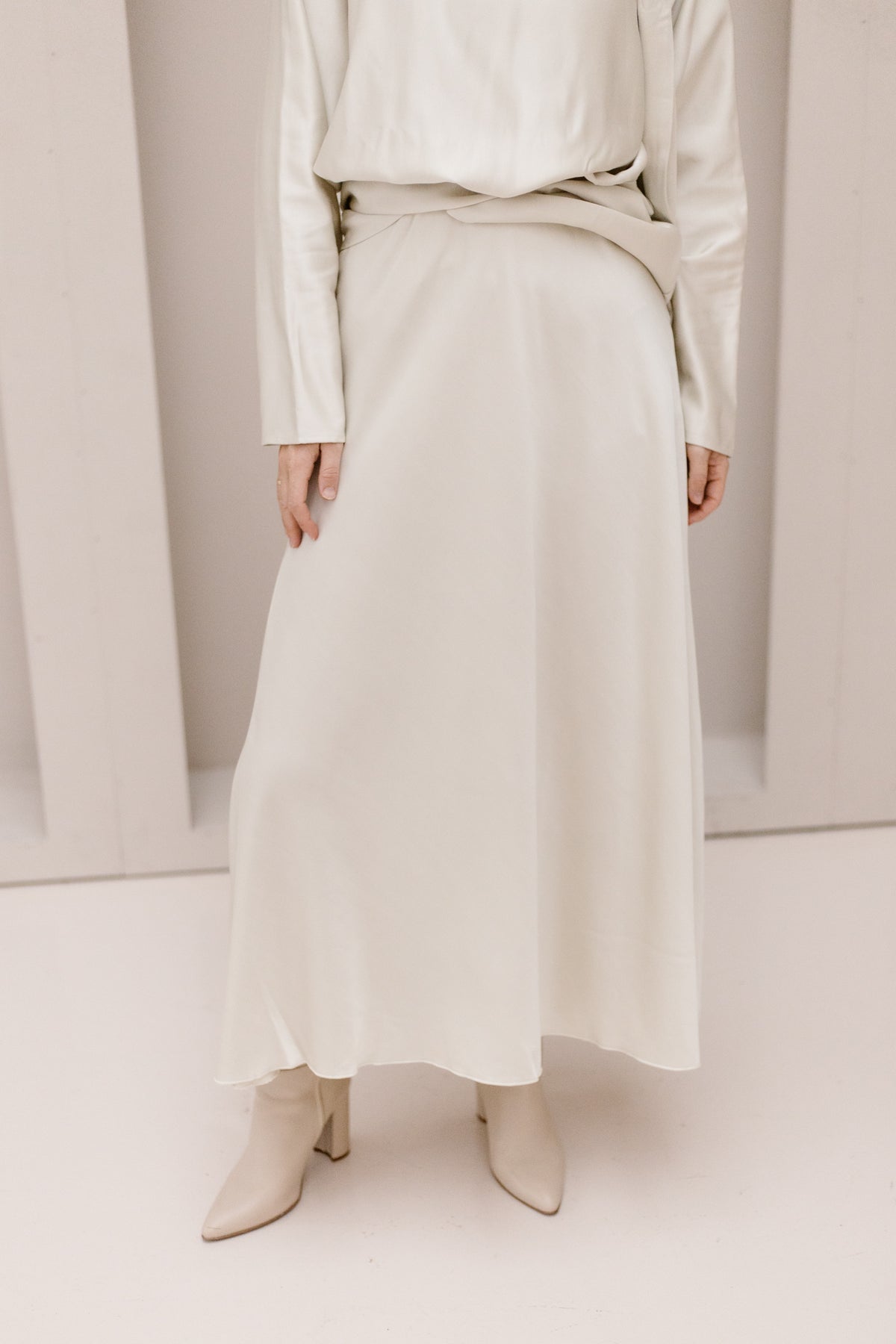 MSCHVanessa Skirt White Onyx