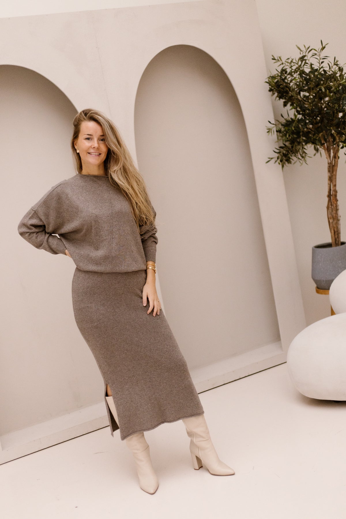 Sissi Sweater Taupe