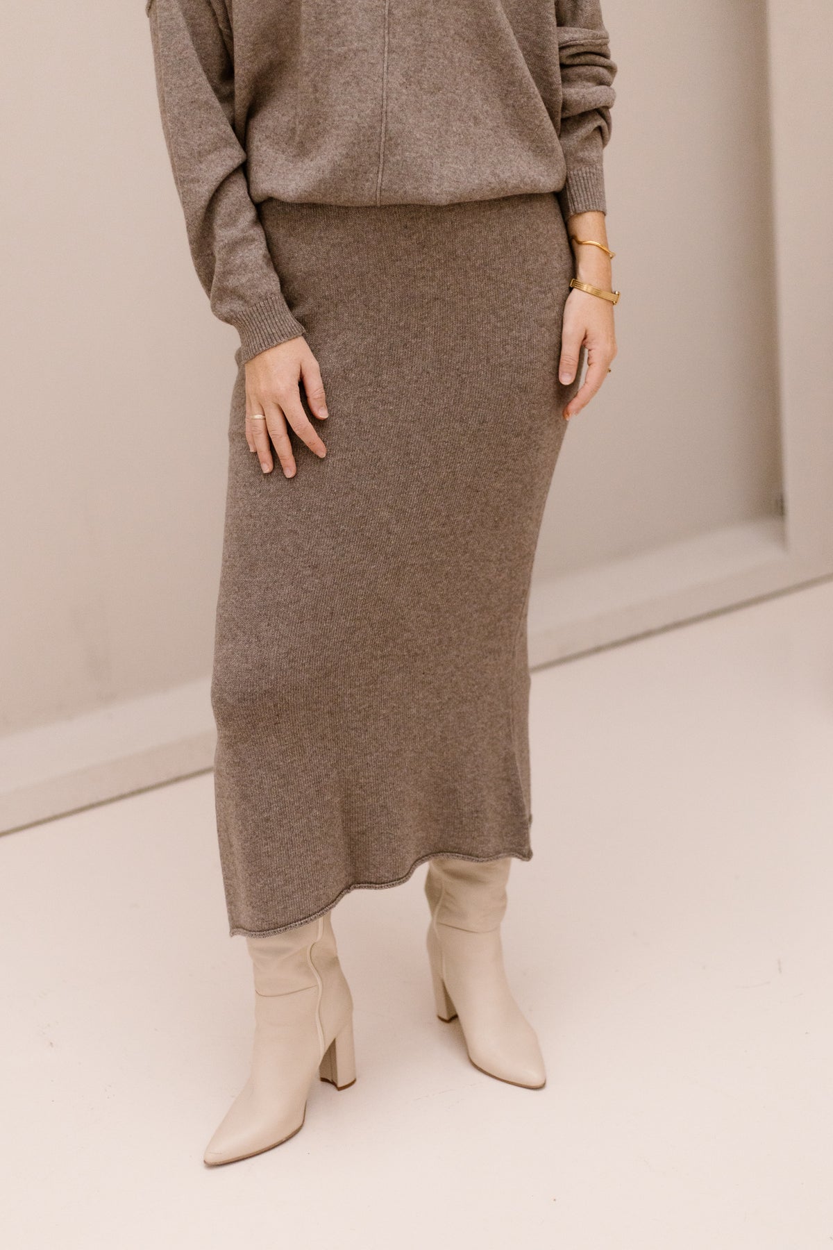 Sissi Skirt Taupe