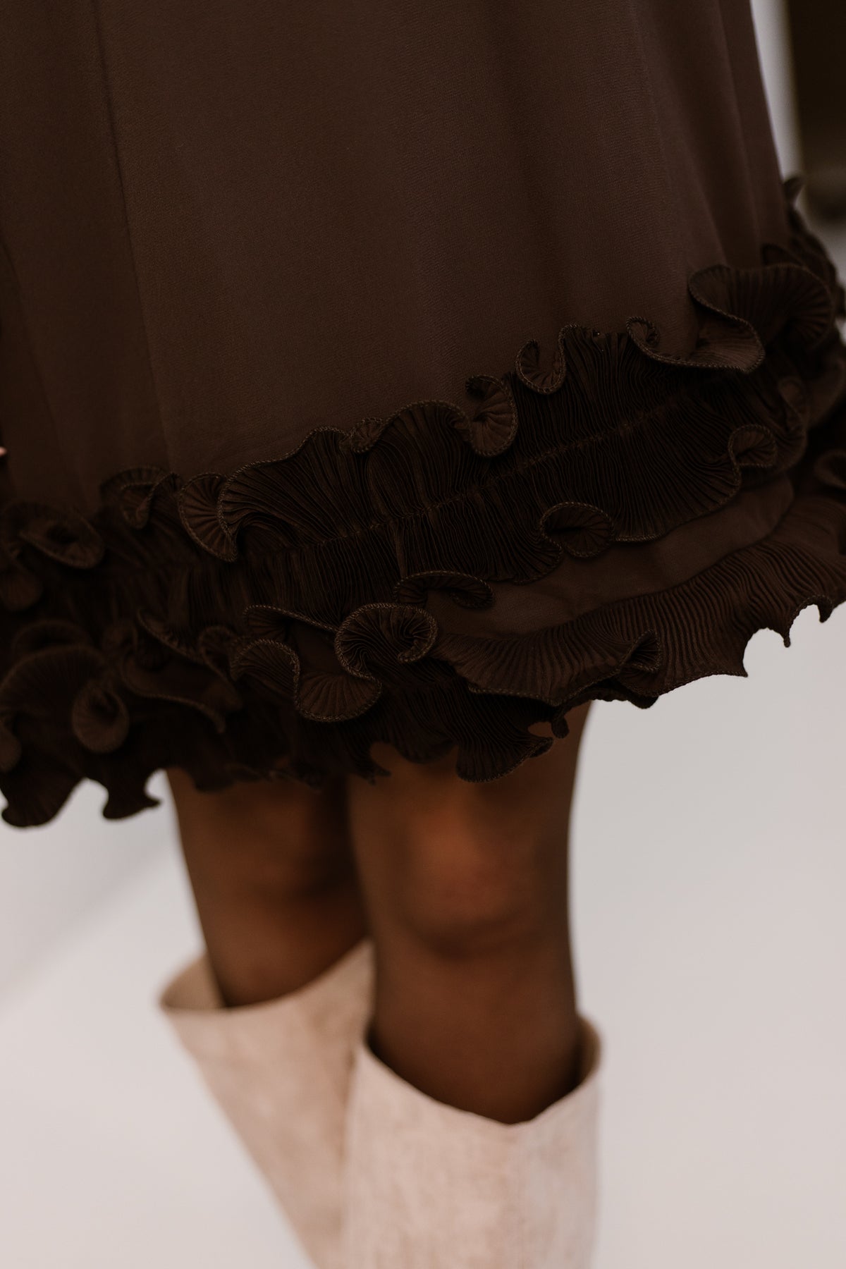 Latania Dress Chocolate