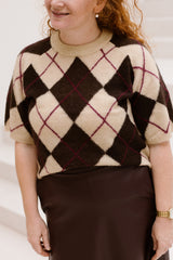 MSCHAdin Hope 2/4 Pullover CHK Rye/Fudge