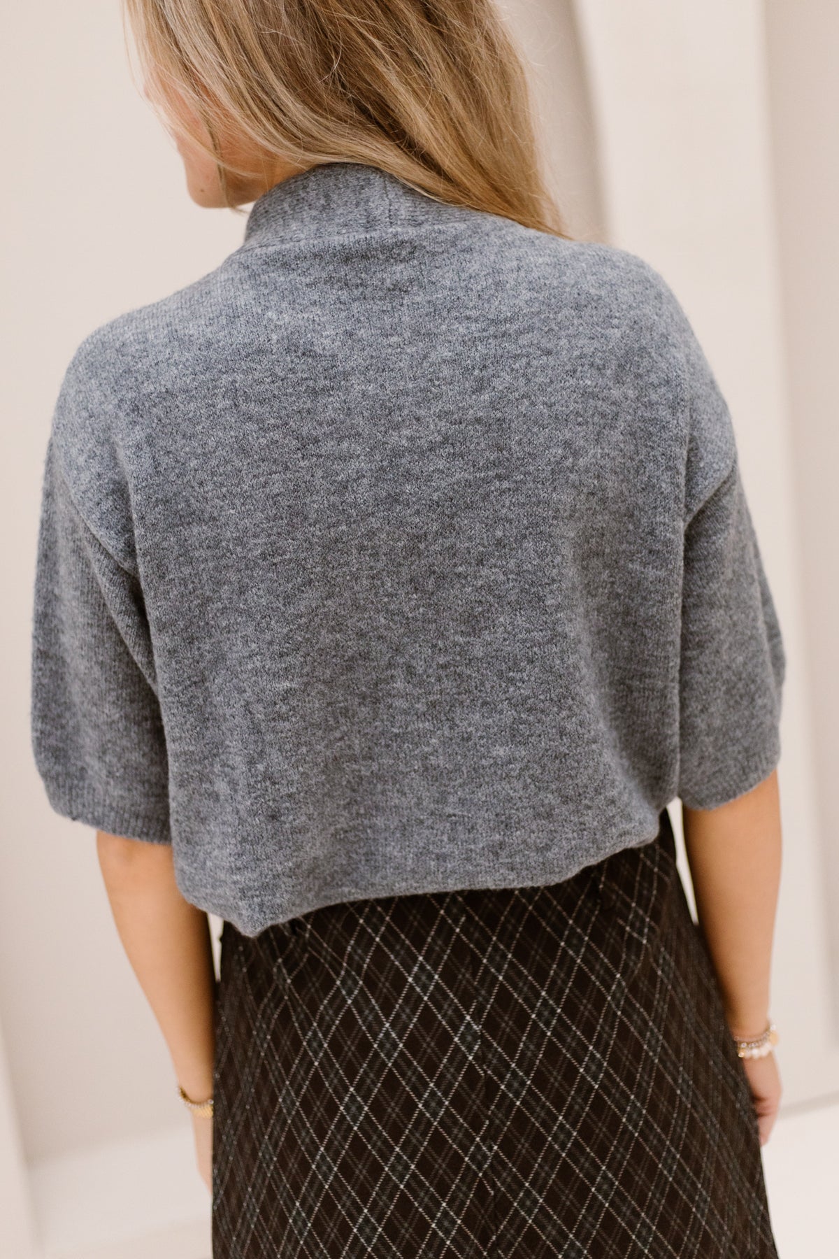 Liselot Pullover Scarf Grey