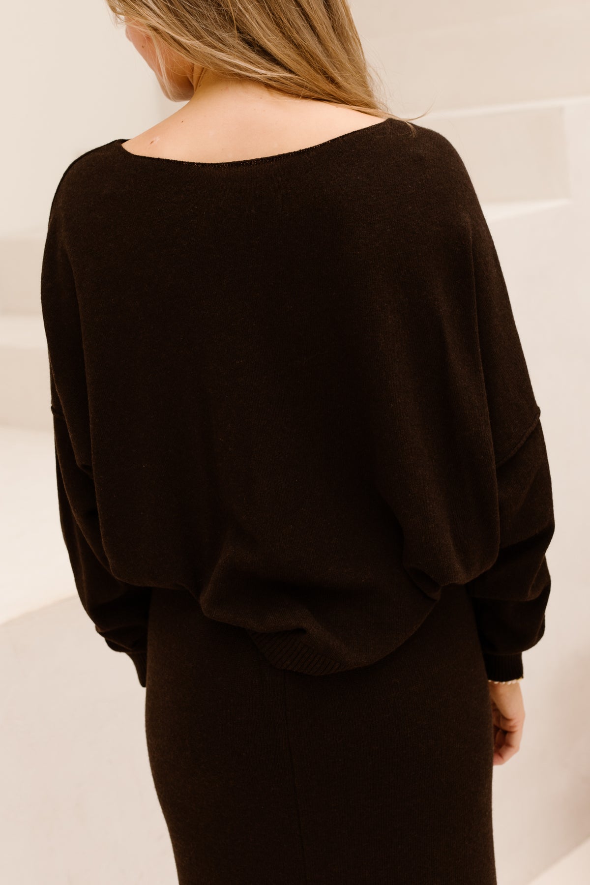 Sissi Sweater Dark Brown