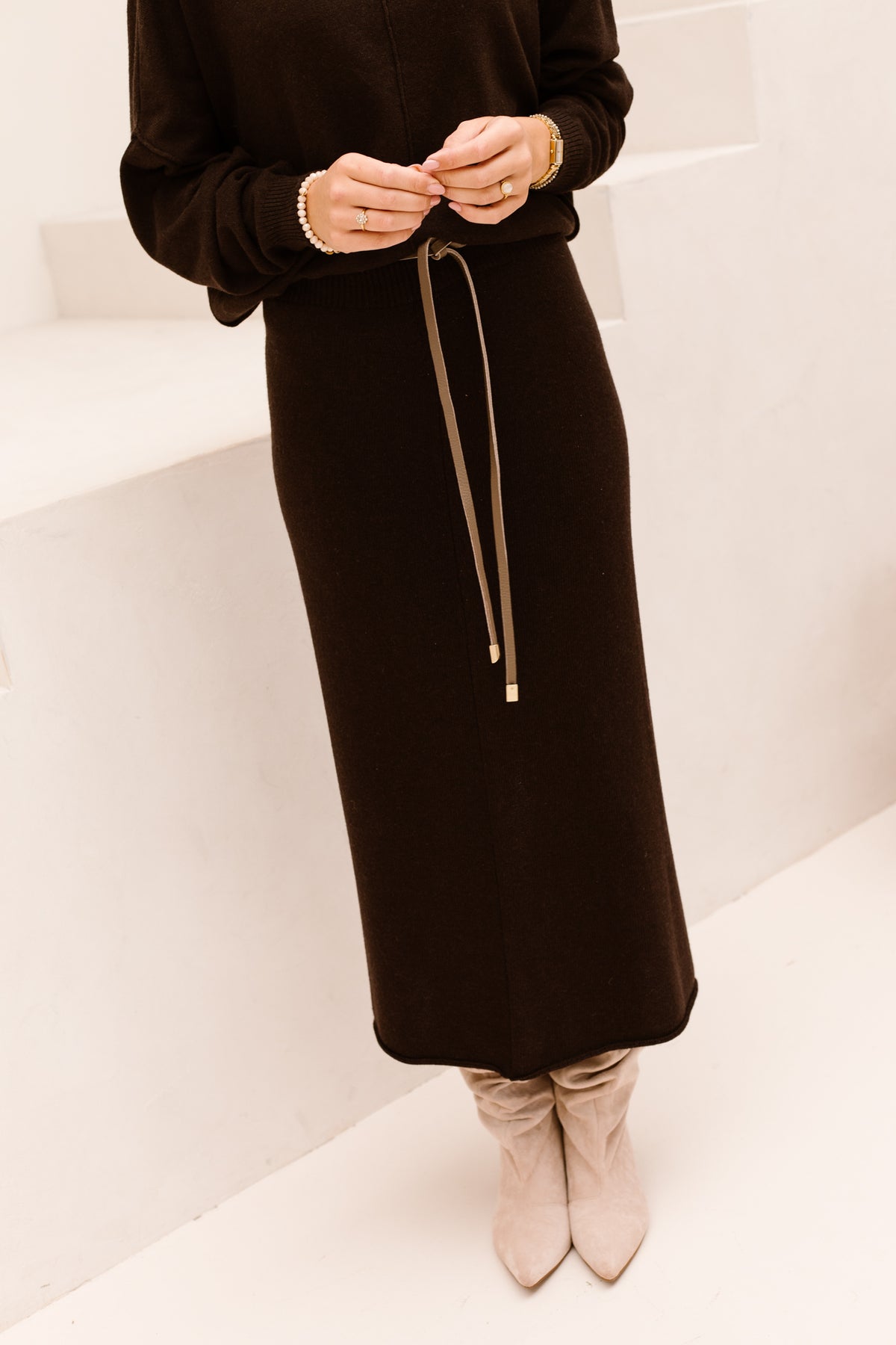 Sissi Skirt Dark Brown