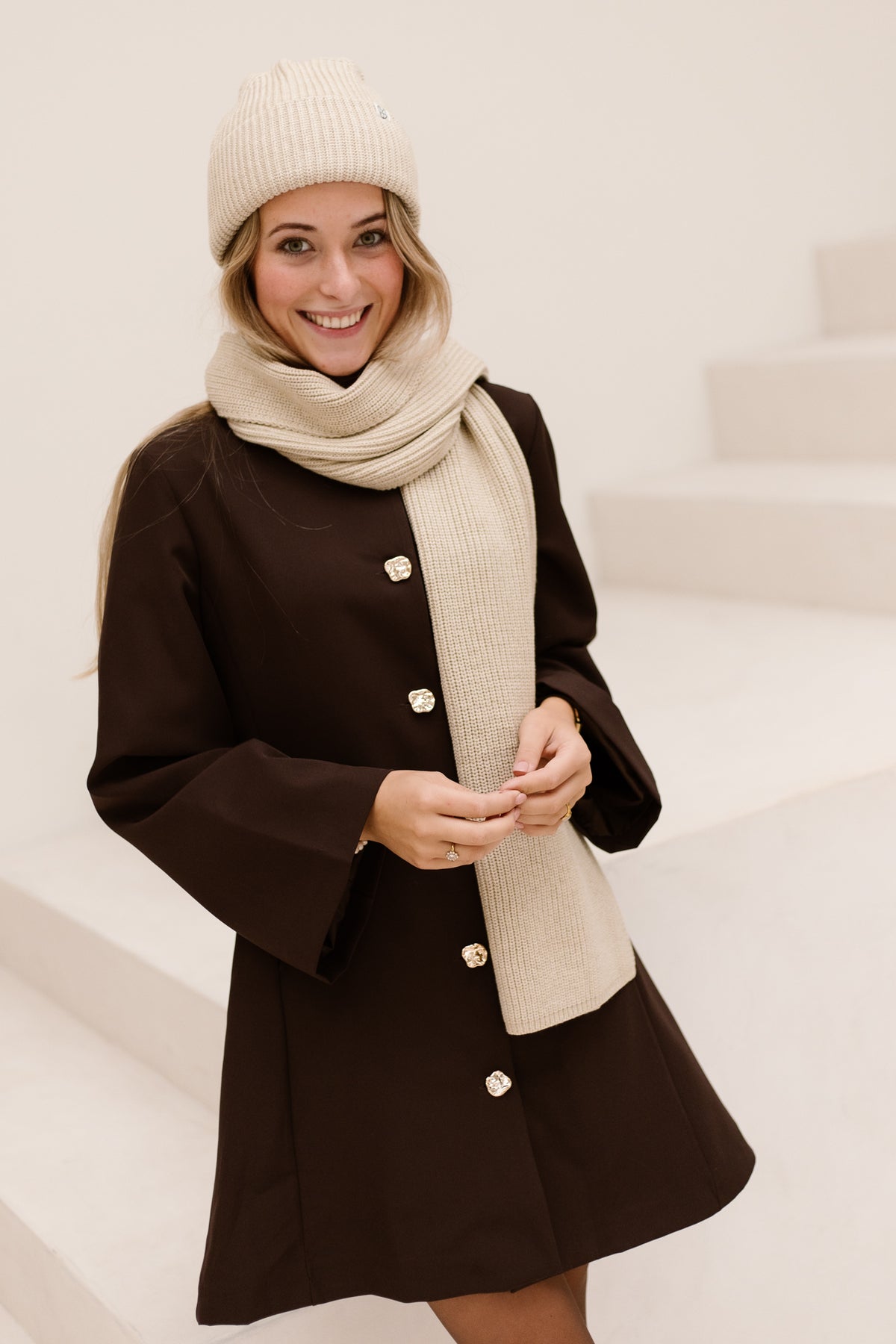 MSCHGaline Rachelle Icon Beanie Oatmeal Melange