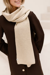 MSCHGaline Rachelle Icon Schal Haferflocken Melange