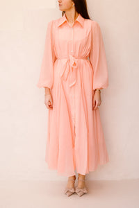 Aafke Dress Peach - Bij Keesje - Bij Keesje
