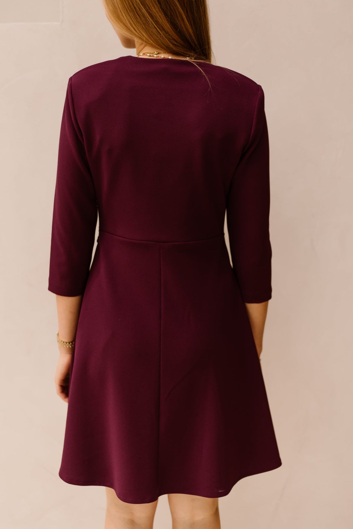 AafkeRC Dress Bordeaux - Bij Keesje - Rinascimento - Jurk