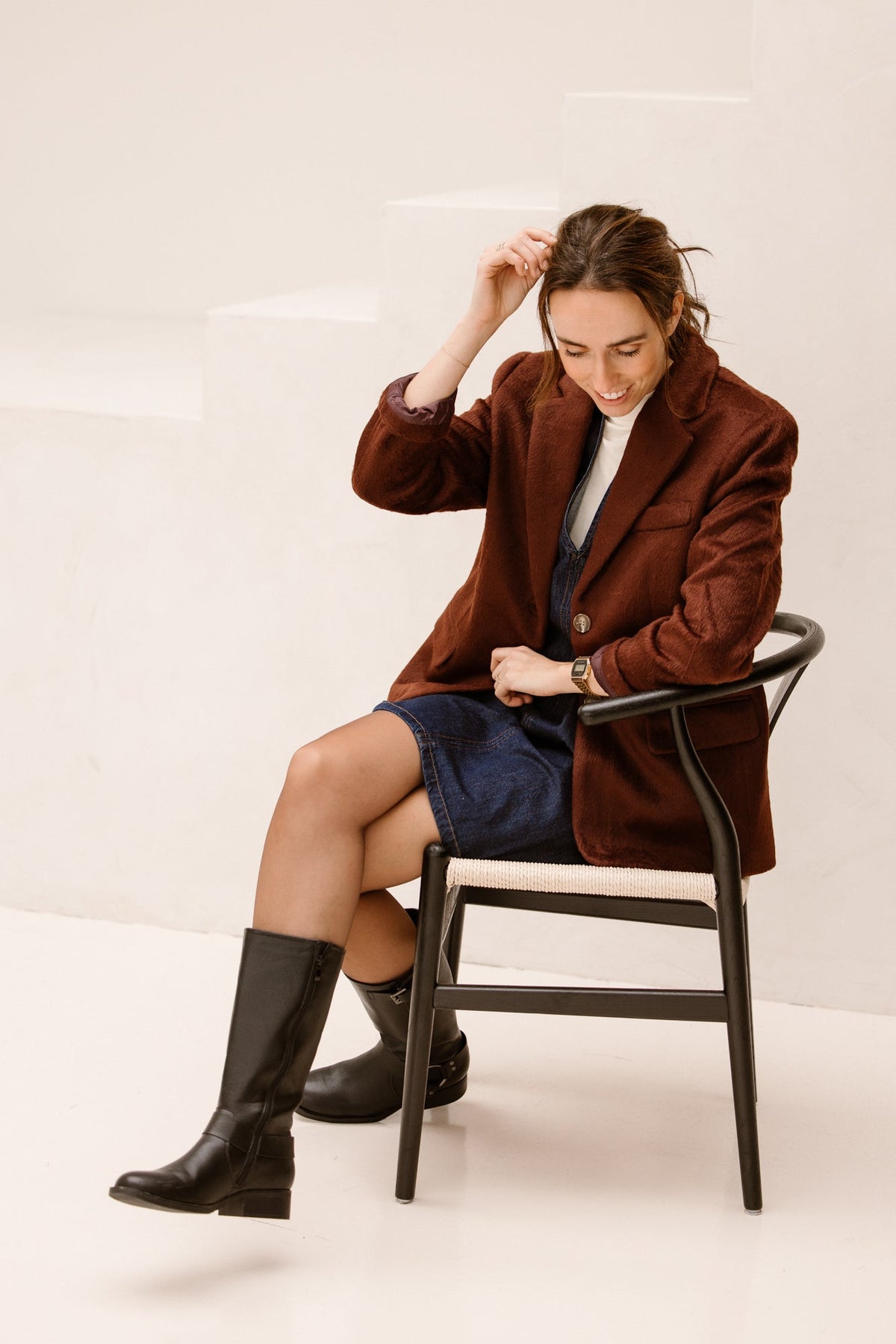 Aag blazer bordeaux - Bij Keesje - Bij Keesje