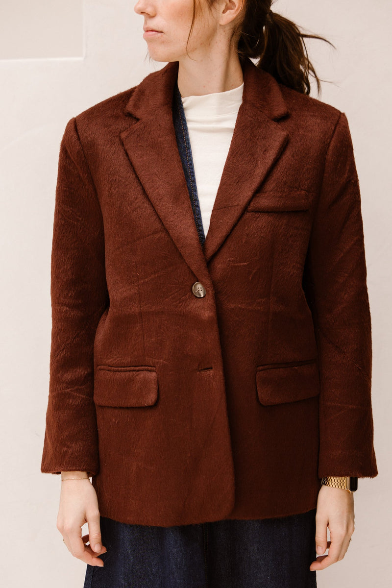 Aag blazer bordeaux - Bij Keesje - Bij Keesje