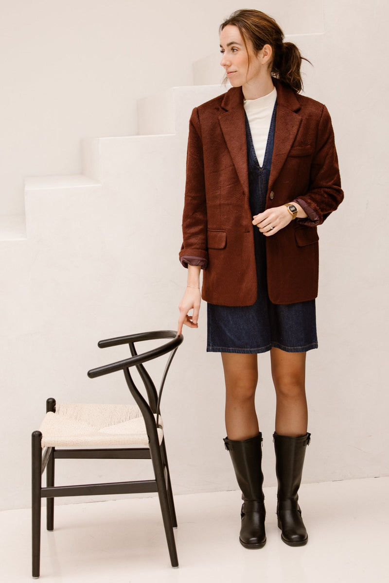 Aag blazer bordeaux - Bij Keesje - Bij Keesje