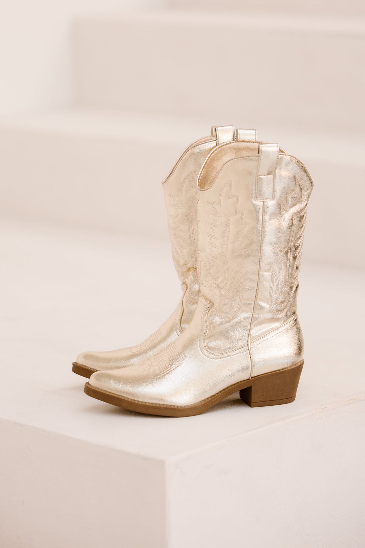 Aalsmeer golden cowboyboots - Bij Keesje - Bij Keesje
