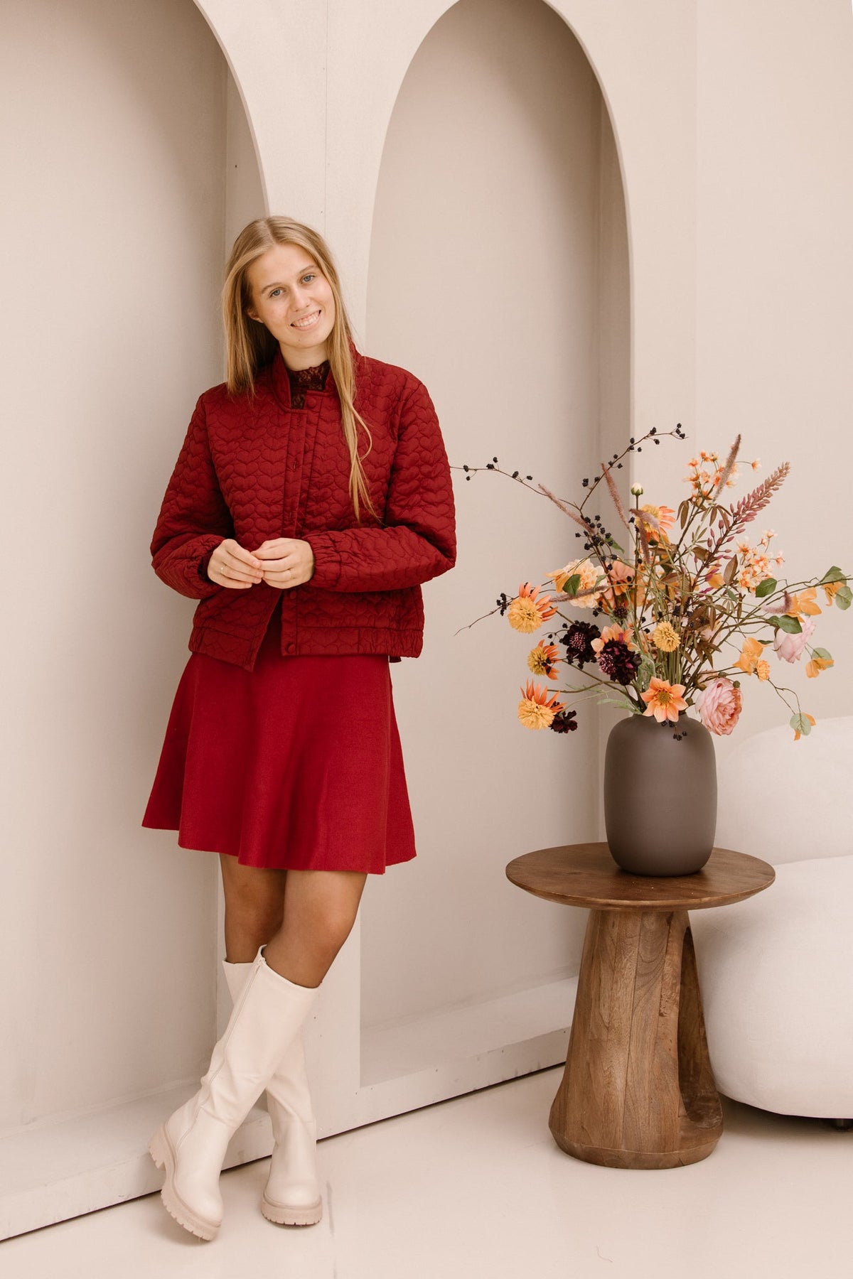 Abbie jacket red - Bij Keesje - Bij Keesje