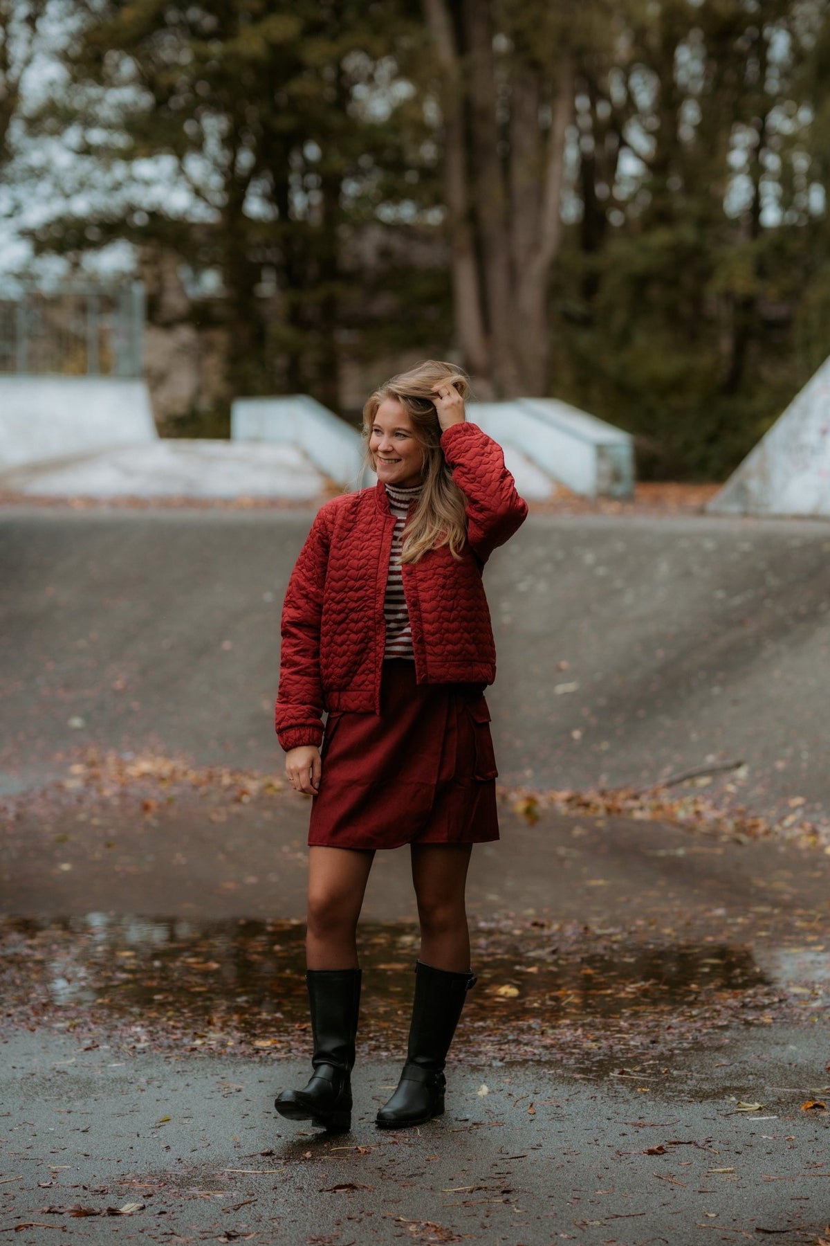 Abbie jacket red - Bij Keesje - Bij Keesje