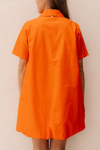 Abito intero dress arancio orange B181 - Bij Keesje - Rinascimento - Jurk