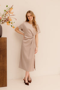 Abito Intero Dress Beige - Bij Keesje - Rinascimento - Jurk