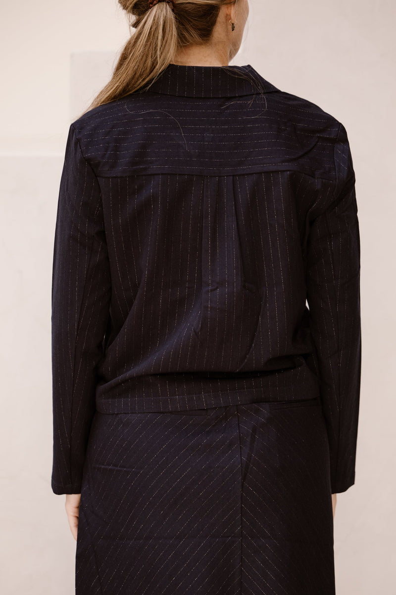 Adara blouse dark night blue - Bij Keesje - G - maxx