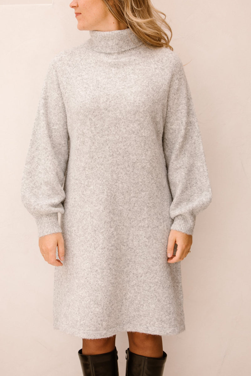 Adora sweater dress grijs - Bij Keesje - Bij Keesje