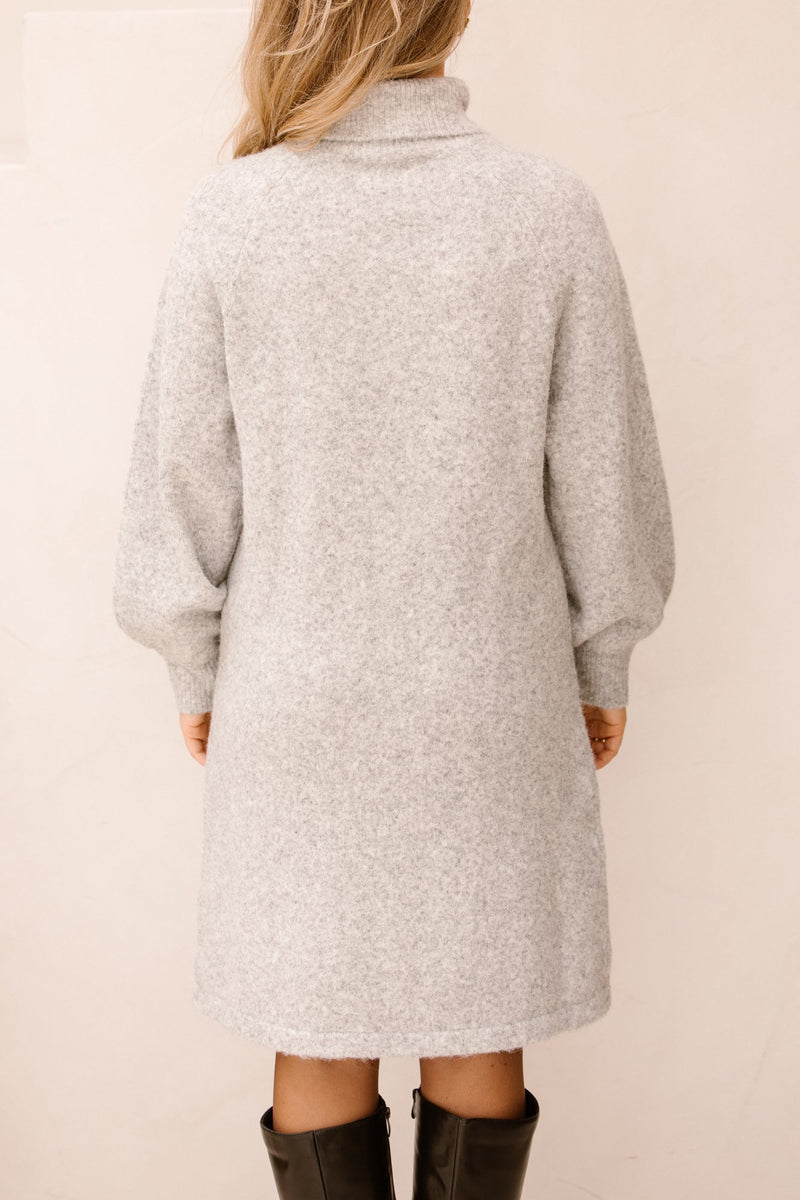 Adora sweater dress grijs - Bij Keesje - Bij Keesje