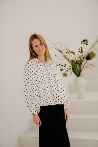 Adri polka dot jasje - Bij Keesje - Bij Keesje - Jas