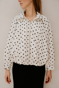 Adri polka dot jasje - Bij Keesje - Bij Keesje - Jas