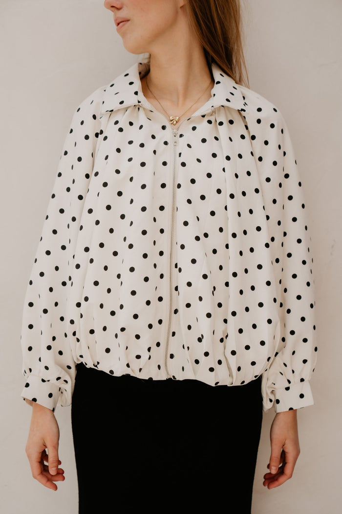 Adri polka dot jasje - Bij Keesje - Bij Keesje - Jas