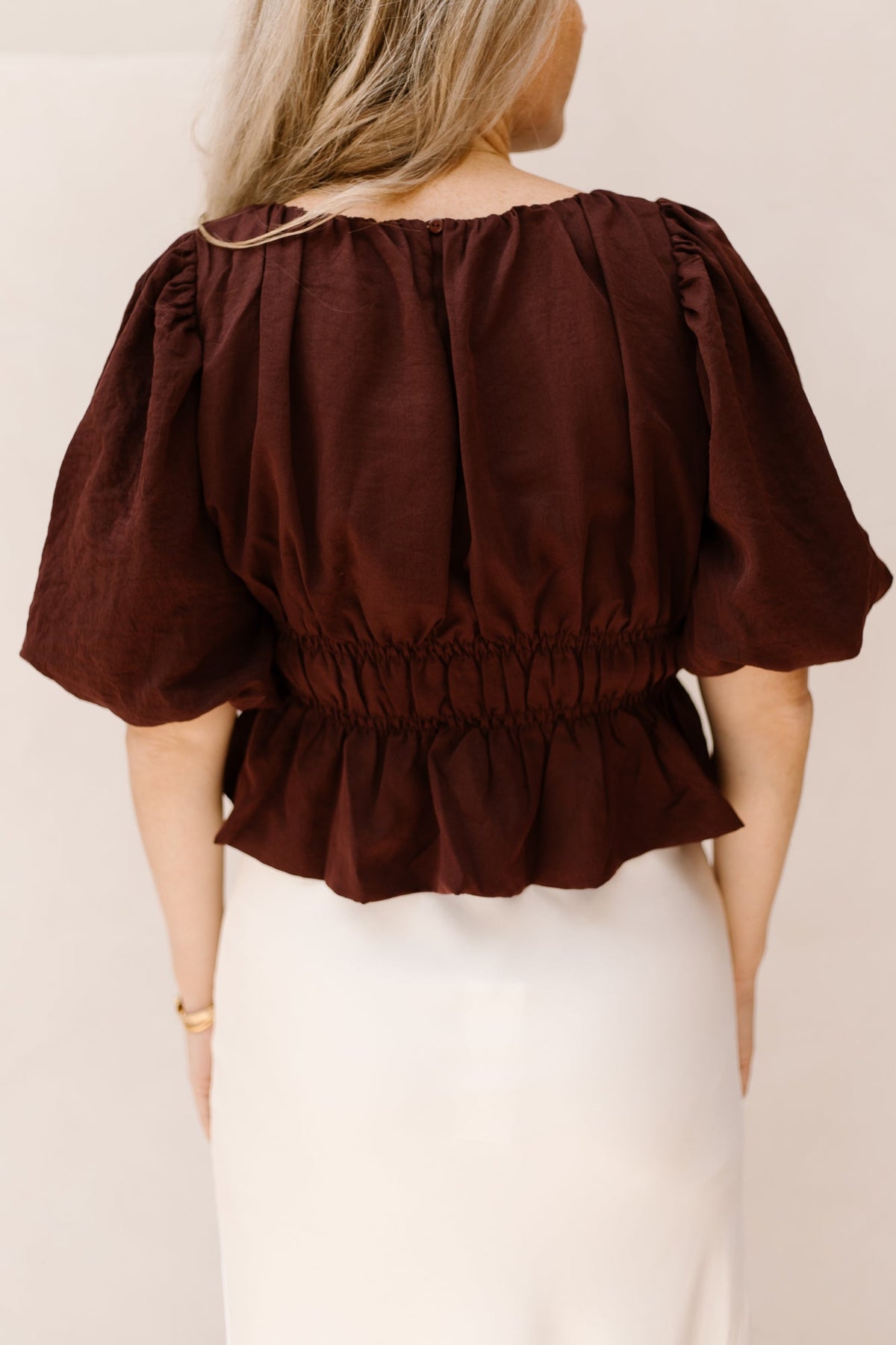 Adriana Top Bordeaux - Bij Keesje - Bij Keesje - Top