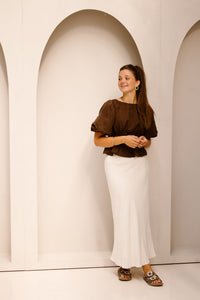 Adriana Top Bruin - Bij Keesje - Bij Keesje - Top