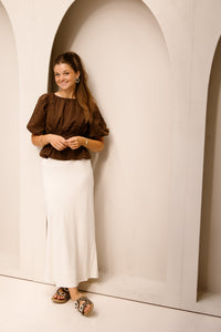 Adriana Top Bruin - Bij Keesje - Bij Keesje - Top