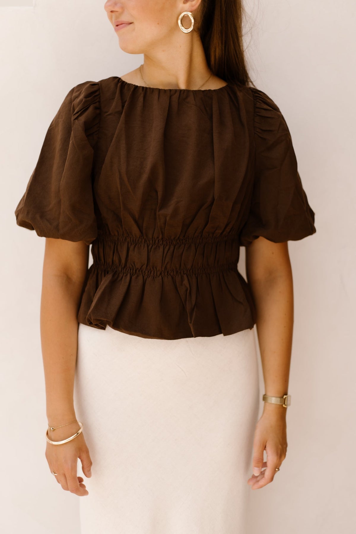 Adriana Top Bruin - Bij Keesje - Bij Keesje - Top